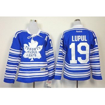 Toronto Maple Leafs #19 Joffrey Lupul 2014 Winter Classic Blue Womens Jersey