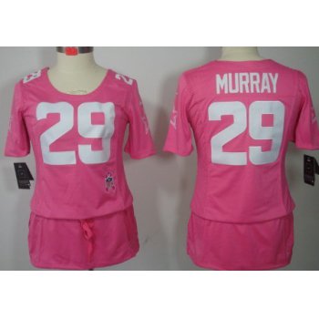 Nike Dallas Cowboys #29 DeMarco Murray Breast Cancer Awareness Pink Womens Jersey