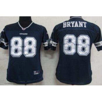 Dallas Cowboys #88 Dez Bryant 2011 Blue Womens Team Jersey