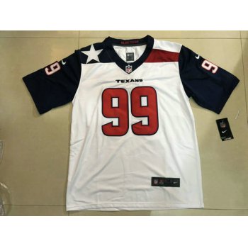Women's Nike Houston Texans #99 J.J. Watt White Stitched NFL 2018 Vapor Untouchable Limited Jersey