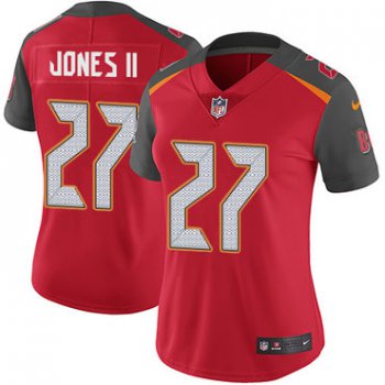 Nike Tampa Bay Buccaneers #27 Ronald Jones II Red Team Color Women's Stitched NFL Vapor Untouchable Limited Jersey