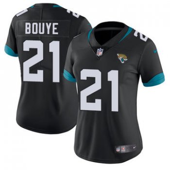 Nike Jacksonville Jaguars #21 A.J. Bouye Black Alternate Women's Stitched NFL Vapor Untouchable Limited Jersey