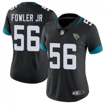 Nike Jacksonville Jaguars #56 Dante Fowler Jr Black Alternate Women's Stitched NFL Vapor Untouchable Limited Jersey