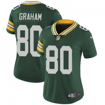 Nike Packers #80 Jimmy Graham Green Team Color Women's Stitched NFL Vapor Untouchable Limited Jersey