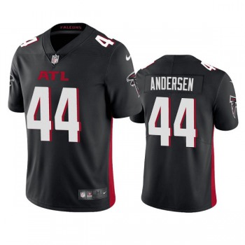 Men's Atlanta Falcons #44 Troy Andersen Black Draft Vapor Untouchable Limited Stitched Jersey