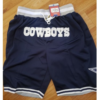 Men's Dallas Cowboys Navy Blue Just Don Shorts