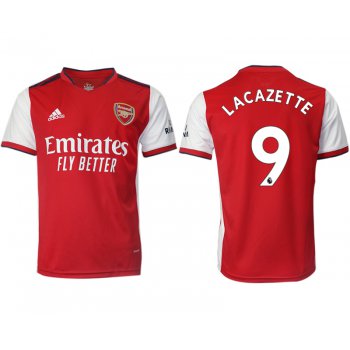 Men 2021-2022 Club Arsenal home aaa version red 9 Soccer Jersey