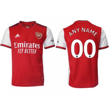 Men 2021-2022 Club Arsenal home aaa version red customized Soccer Jersey
