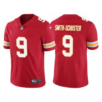 Men's Kansas City Chiefs #9 JuJu Smith-Schuster Red Vapor Untouchable Limited Stitched Football Jersey