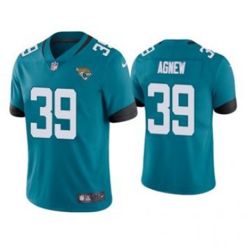 Men's Teal Jacksonville Jaguars #39 Jamal Agnew 2021 Vapor Untouchable Limited Stitched