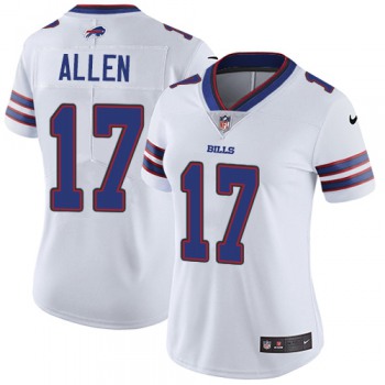 Women's Bills #17 Josh Allen White Vapor Untouchable Limited Stitched NFL Jersey